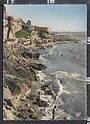 O9953 SAINT MALO 35 LA PLAGE DE BONSECOURS ACQUERELLATA scritta